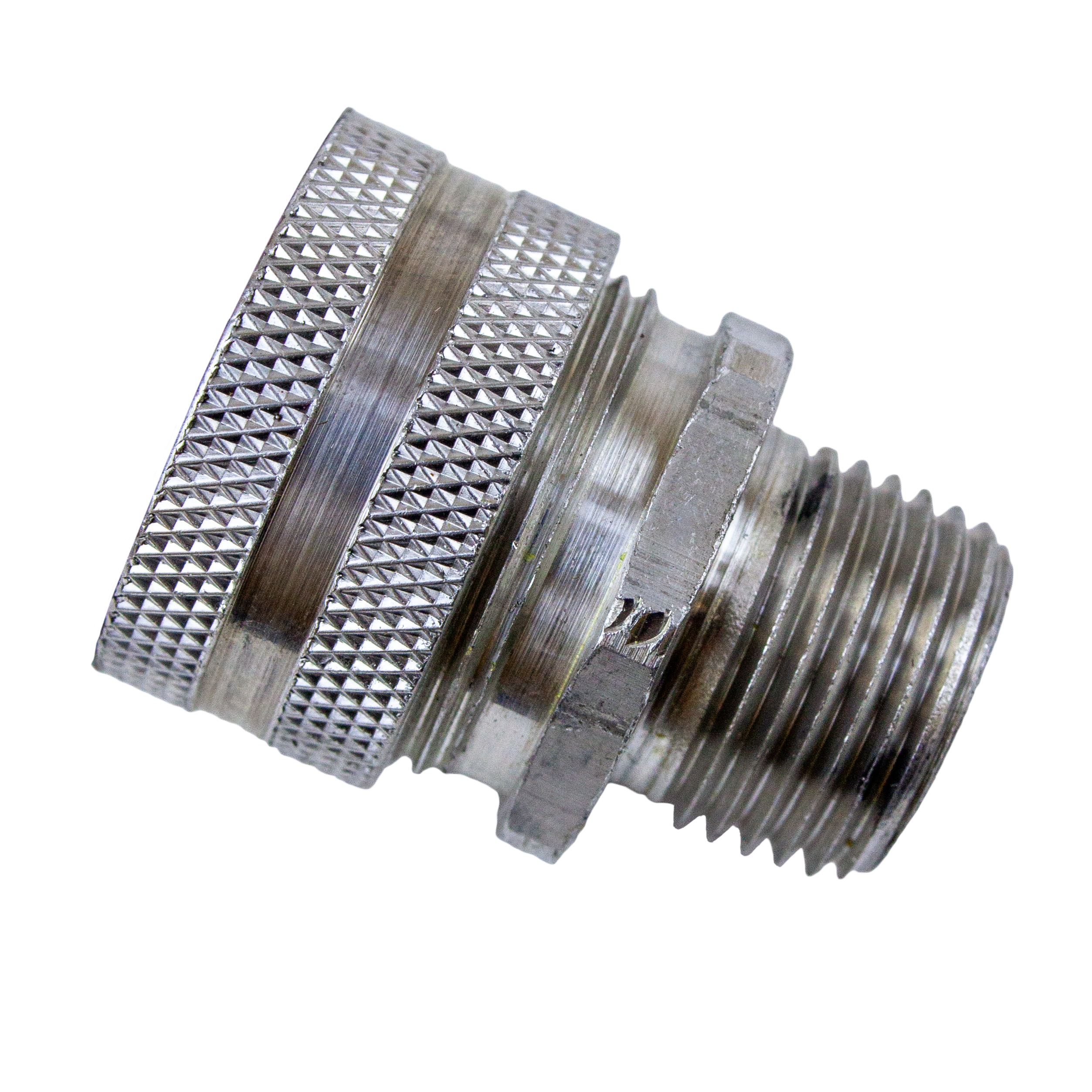 Straight Liquid-Tight Strain Relief Connectors - Aluminum - 3/4 in - Purple